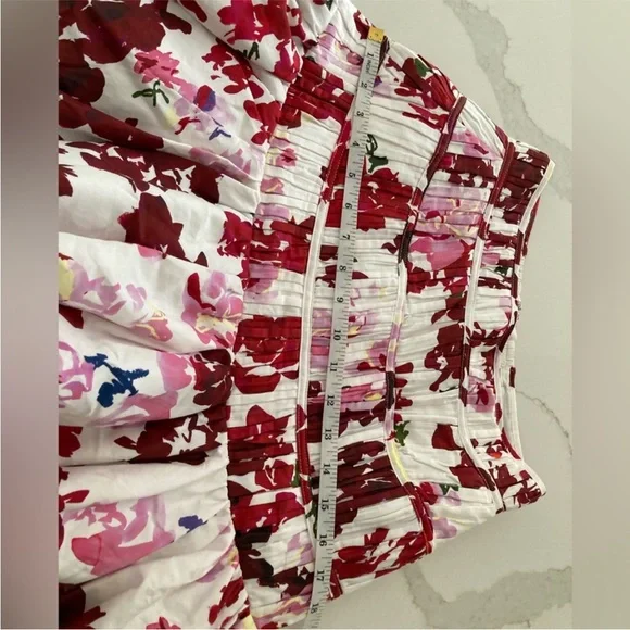 Aje Floral Bubble Mini Skirt Like New Size 8 - Picture 5 of 8